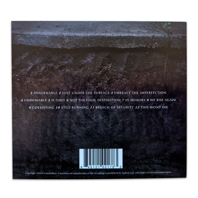 Inalienable Album Back Cover